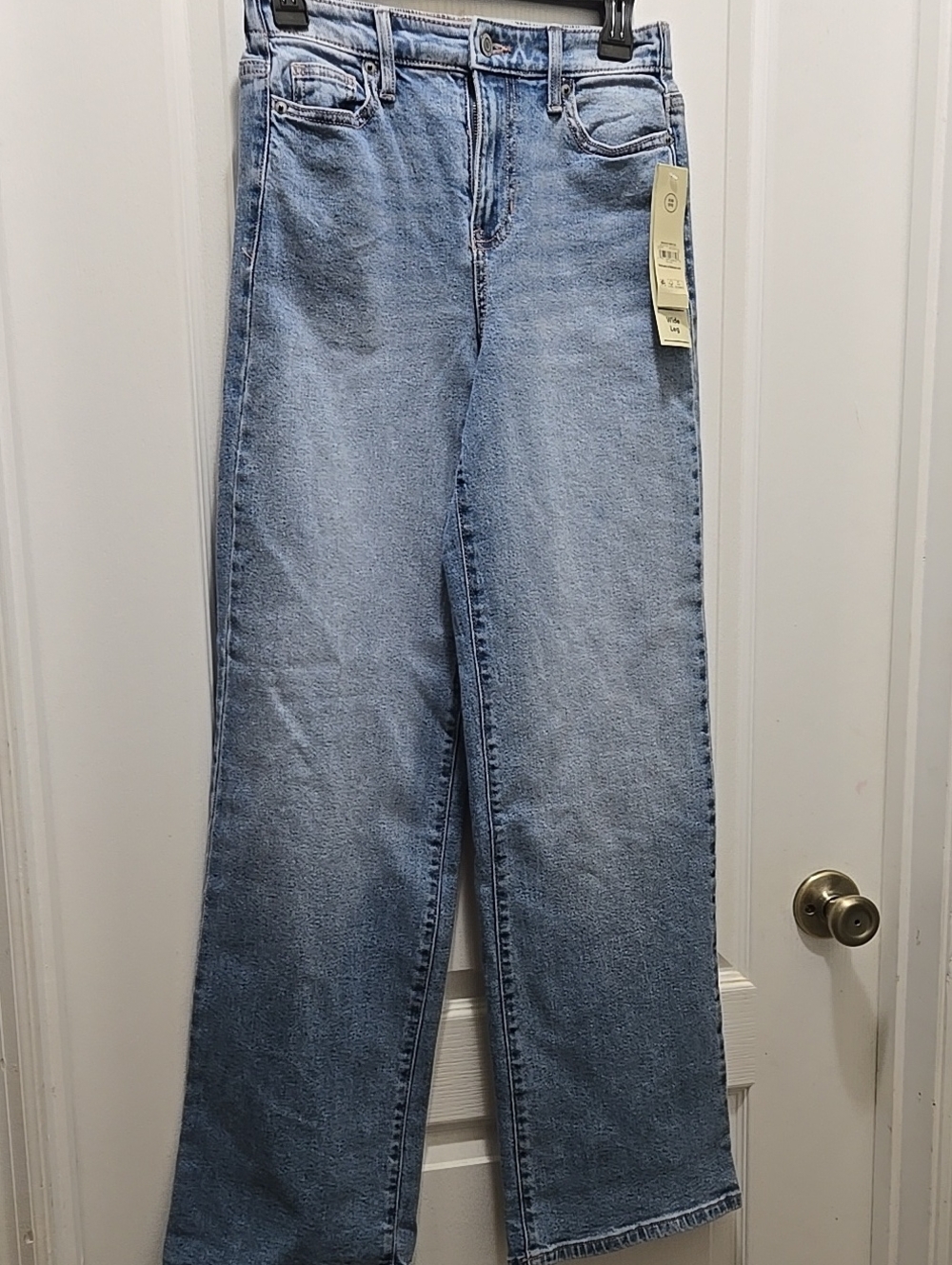 No Boundaries Light Blue Straight-Leg Women's Jeans